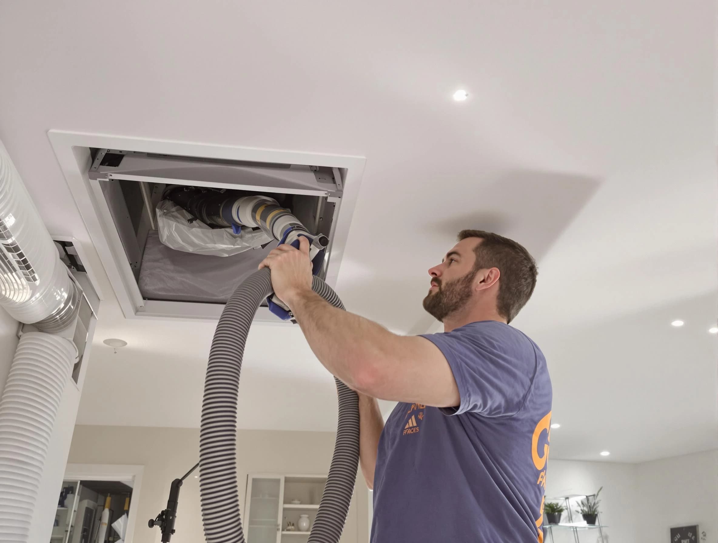 Precision indoor duct cleaning by Irvine Air Duct Cleaning in Irvine