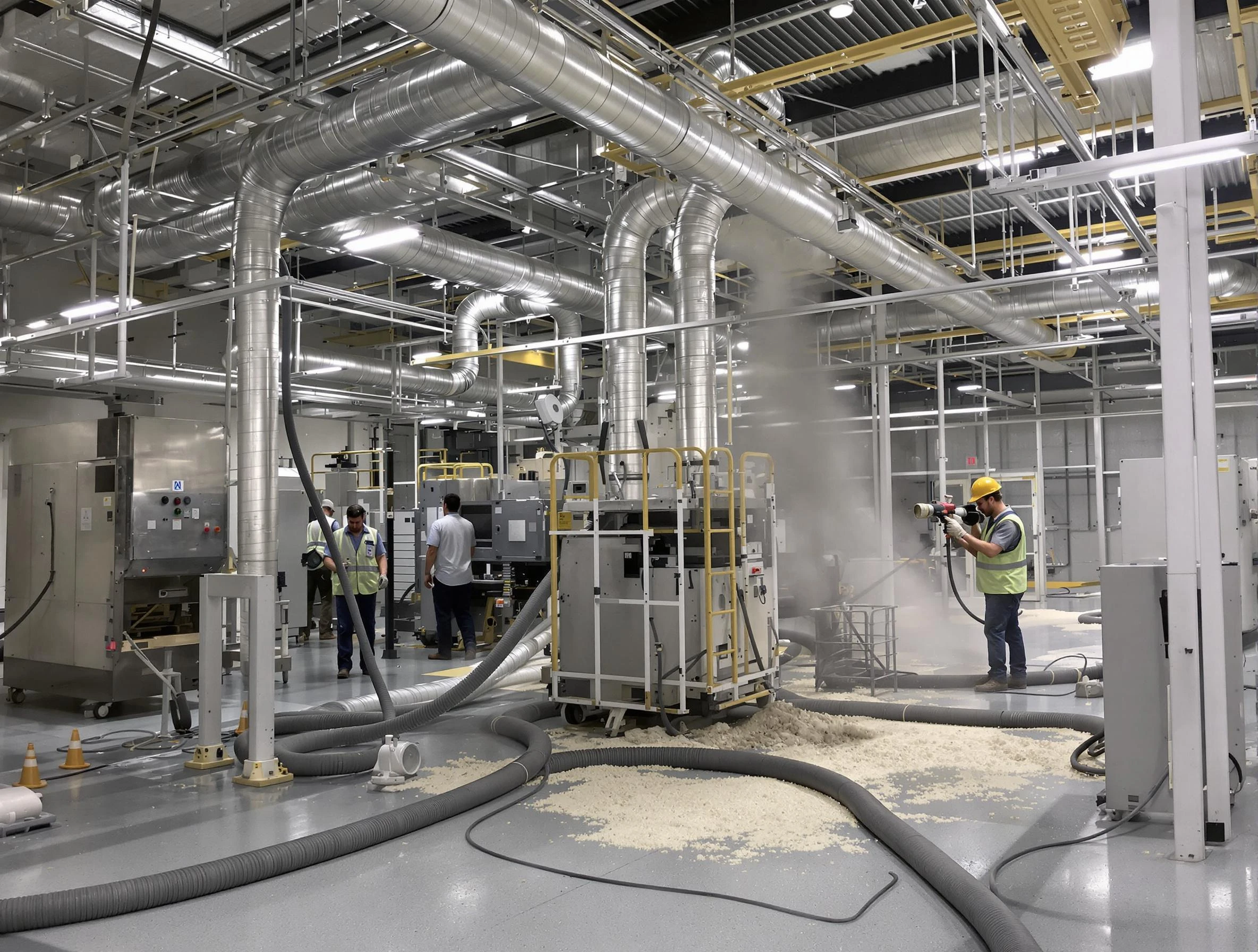 Heavy-duty industrial duct cleaning by Irvine Air Duct Cleaning in Irvine